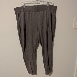 Torrid Gray Shimmer Full Length Signature Waist Premium Legging Size 3X